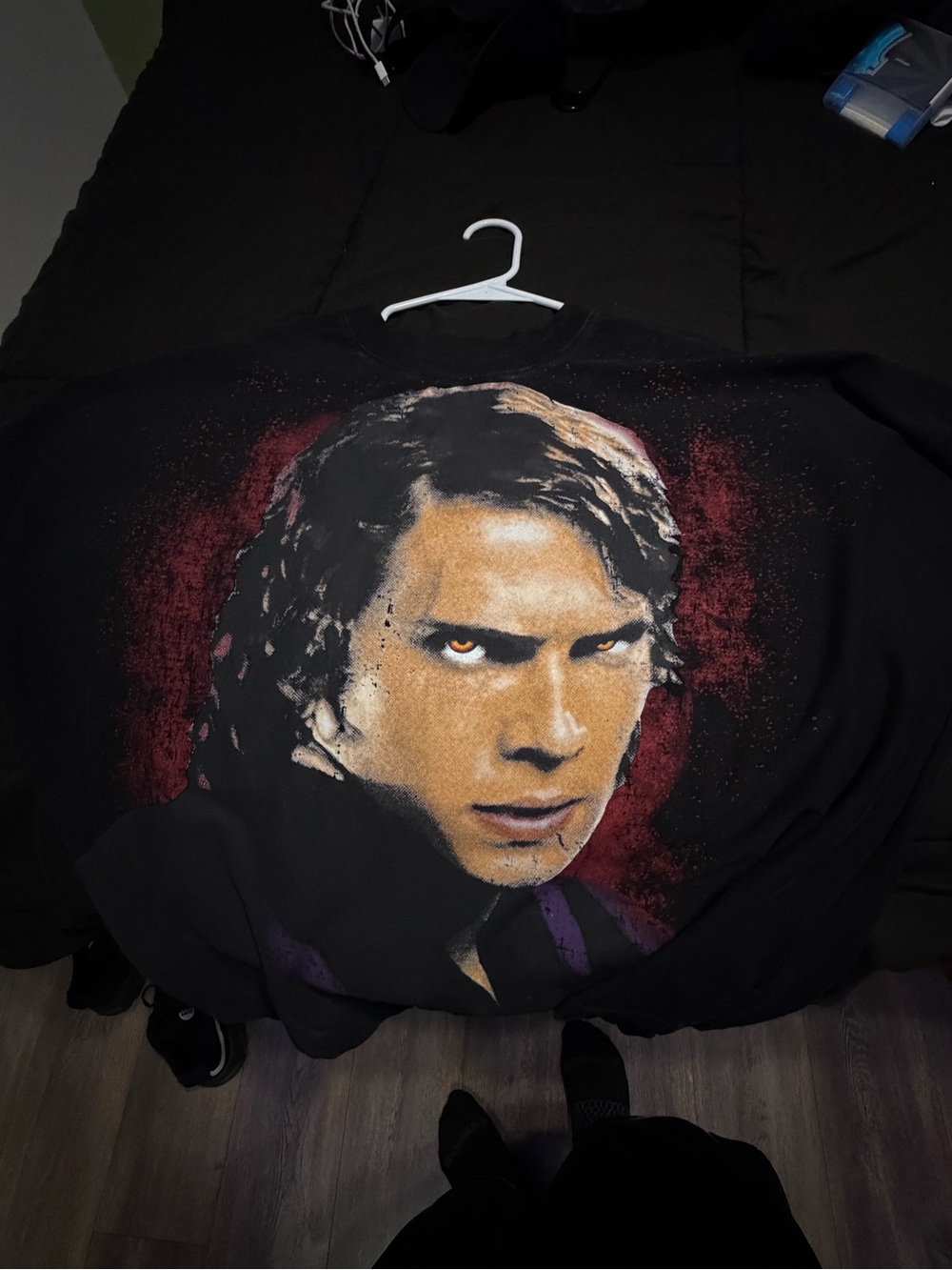 Star Wars Black Anakin Skywalker Graphic Tee